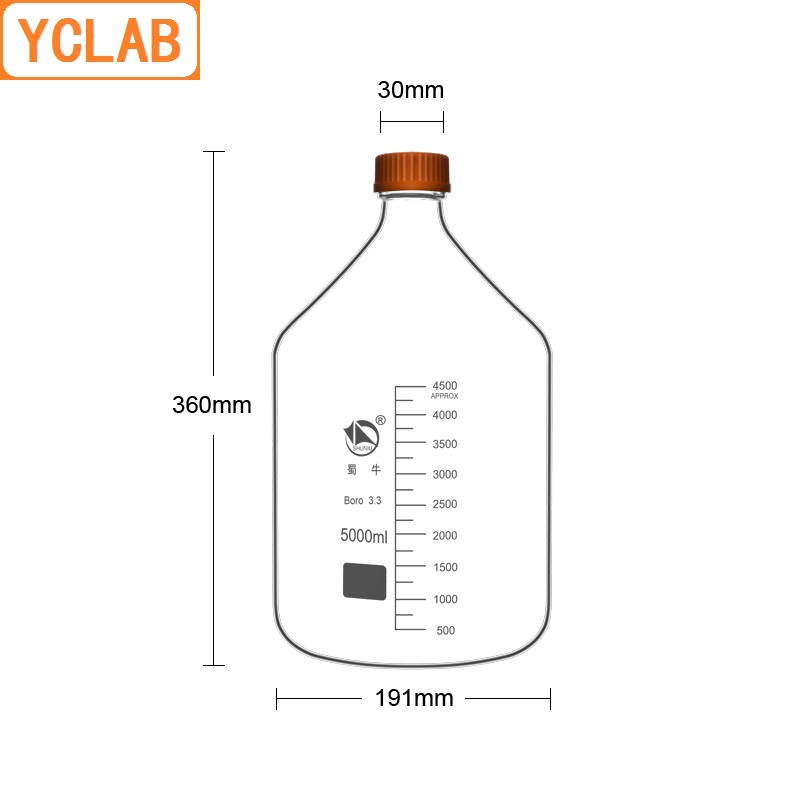 Yclab 5000 Ml Reagente Bottigl - Medical Lab Equipment recensione e prezzo